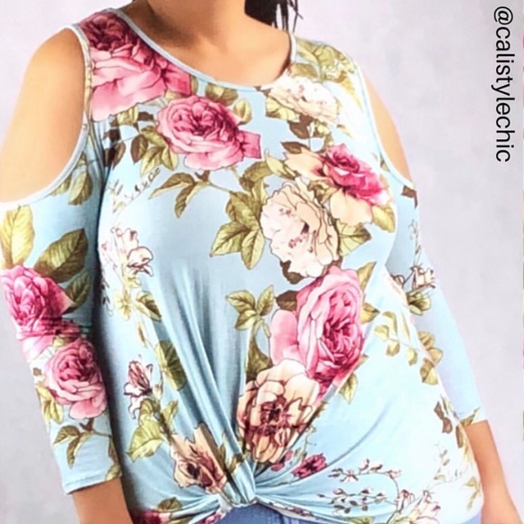 π₯HP! Flirty Rose Top - Picture 2 of 3